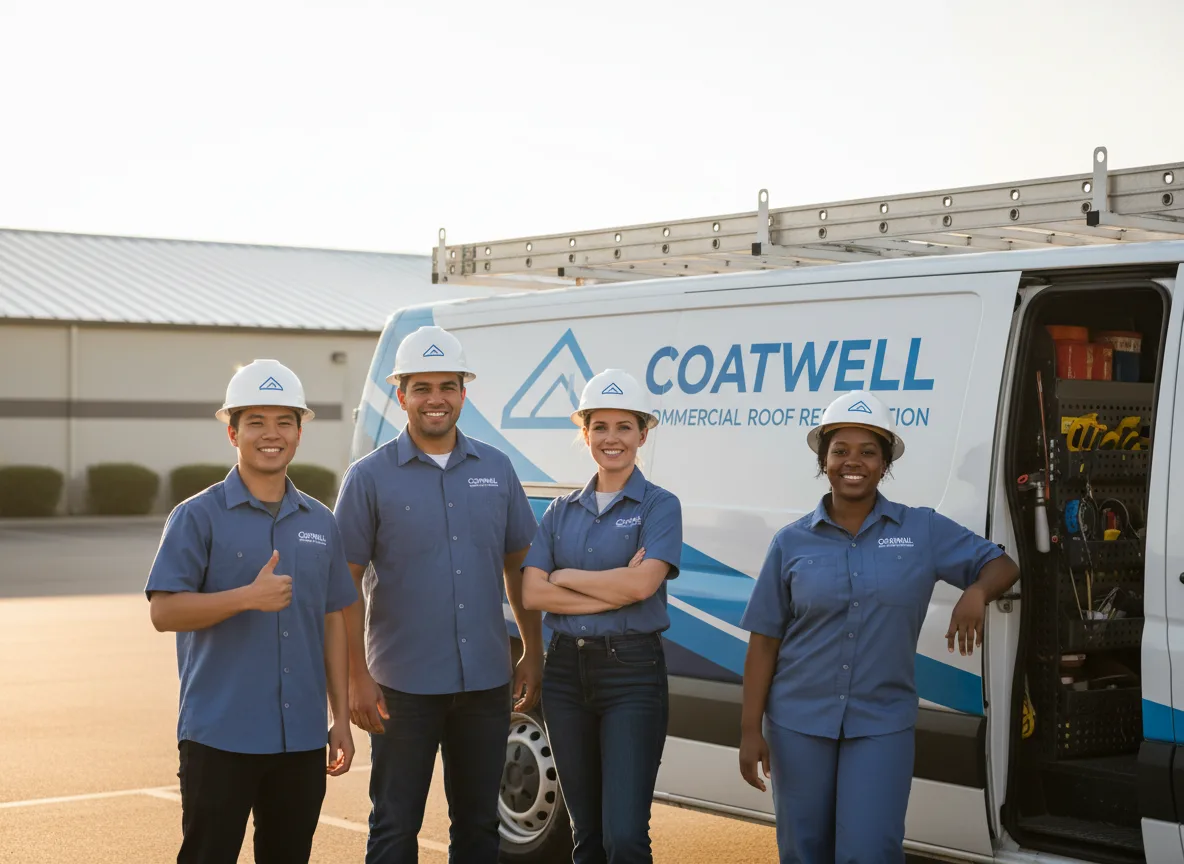 Commercial roof coating company in Burt, IA